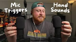 ASMR - Fast & Aggressive Mic Triggers and Hand Sounds