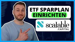 Scalable Capital ETF-Sparplan einrichten für Anfänger