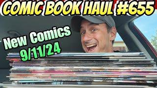 Comic Book Haul #655 Lots of highly anticipated comic books this week Will they deliver 