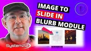 Divi Theme Image To Slide In Blurb Module On Hover 