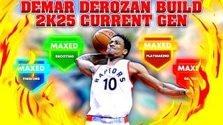 *Current Gen* DeMar DeRozan Build 2k25!! Best Inside The Arc Scorer Build 2k25 Current Gen / Old Gen