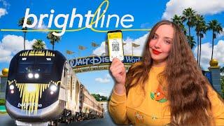 Brightline To ORLANDO - SO FAST! - Port Everglades to Walt Disney World