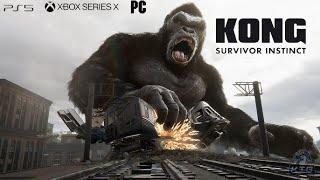 Kong Survivor Instinct Game - Cinematic Trailer | PS5 Games