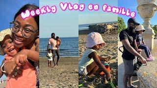 WEEKLY VLOG | On va a la plage ️| Shopping ️  | Moments en famille | 3eme bébé #DALHIAILOVEYOU