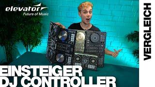 Vergleich: Einsteiger DJ Controller | Pioneer DJ vs. Roland vs. NI vs. Numark vs. Reloop