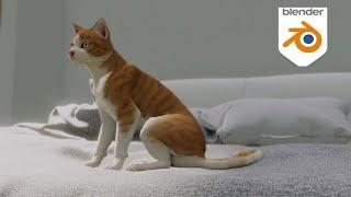 THE CAT Blender Animation