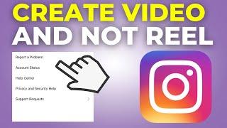 How To Create Video Post Not Reel on Instagram (2024)