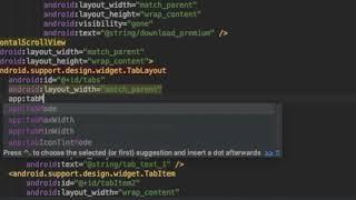 How to make TabLayout Scrollable - Android