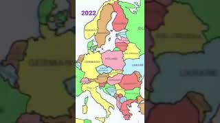 Europe 2022 and Europe 1700 #shorts#