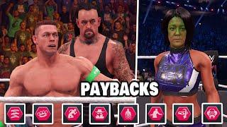 WWE 2K22 All Payback Abilities
