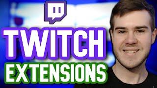 How To Use Twitch Extensions & Panels  (EASY TUTORIAL)