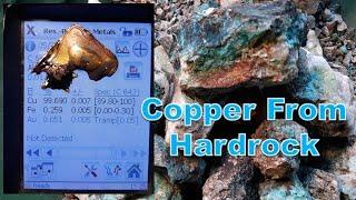 Copper & Gold Leaching from Hardrock Gold Mine