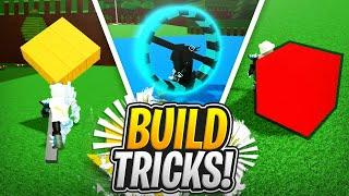 5 EPIC Build Tricks!!! - Build a Boat For Treasure