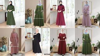 30 Model Baju Gamis Remaja 2021 Terbaru