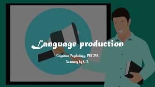 Language Production, Language Errors & Aphasia | Cognitive Psychology