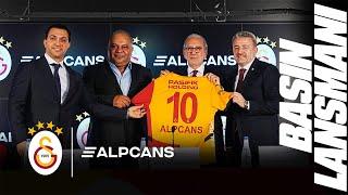  Galatasaray SK ile Alpcans arasındaki forma sponsorluk anlaşmasının imza töreni gerçekleştirildi