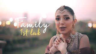 FAMILY FIRST LOOK // Neha & Zeeshan // TWSF