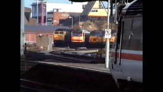 Traction at Leicester Station over the years