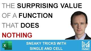 The surprising value of a function that does nothing