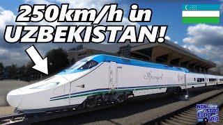 VIP LUXURY on Uzbekistan's Afrosiyob Highspeed Train