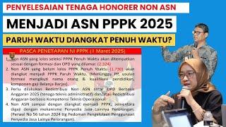 PPPK PARUH WAKTU AKANKAH DIANGKAT MENJADI PPPK PENUH WAKTU??