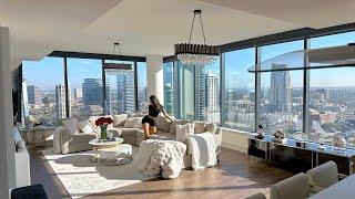 MY LUXURY 3 BR PENTHOUSE TOUR IN HOUSTON, TX | Amazon Finds & Decor DIY Tips #vlog