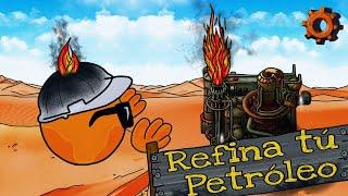 Guía FACTORIO ep 6.- Crea tu propia refineria de PETROLEO | Factorio