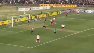 Francesco Nicastro INCREDIBLE SPINNING BACK HEELED GOAL Ternana vs Perugia