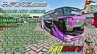 MOD OBB NEW SOUND HINO RK8 HR SANMARU BUSSID V3.6.1 | MARKAS F1 CONCEPT | MODE AKAP