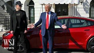 Watch: Trump Says He Will Buy a Tesla in Support of Elon Musk | WSJ News