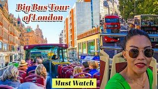 London's Big Bus Tour-Unforgettable Adventure!#bigbustourlondon #londontravel #hoponhopoffbuslondon