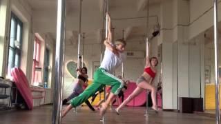 Митя Стаев -Танго с пилоном. Staev Dimitry -Tango with pole. Choreography for ladies