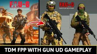 FAUG TDM UNDER DEVELOPMENT GAMEPLAY WITH GUN RECOIL TEST || KRG GAMING ||