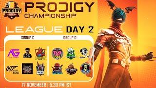 [League Day 2] || Prodigy Championship || C and D || Garena Free Fire #UCG #esports