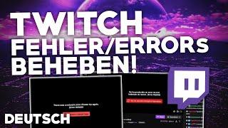 Twitch: FEHLER/ERRORs BEHEBEN! | Problemlösung | 1000, 2000, 3000, 4000,… | Deutsch | 2024