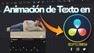 Como Animar Texto en Davinci Resolve | Tutorial Basico