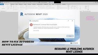 SOLUTIONS TO  THE "FLEXNET LICENSE FINDER". RESOLUTION DU PROBLÈME AUTODESK REVIT#autodesk #revit