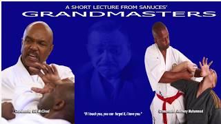 Sanuces Ryu's Grandmasters Anthony Muhammad and Bill McCloud Lecture After A Great Class!