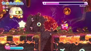 Kirby's Return to Dream Land Deluxe 100% Walkthrough - Dangerous Dinner: Stage 3 - No Damage - Pt 36