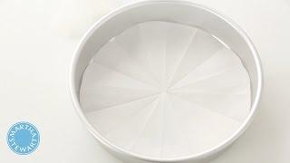 How to Make a Parchment Paper Round | Martha Stewart's Best Baking Hacks