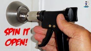 How To Spin Open a Deadbolt Lock!