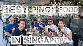 BEST FILIPINO FOOD IN SINGAPORE | LA CAFE & BAR | TEAM TATLONGHARI | OFW