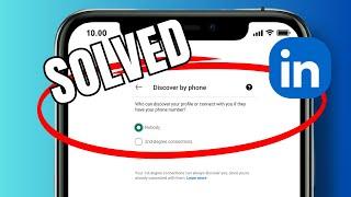 How to disable profile discovery by phone number on LinkedIn