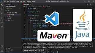 Create Your First Java Project using Maven and Visual Studio Code 2021 | Add JAR to Maven Project