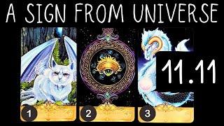 A Sign From The Universe! (11:11)  pick a card reading 🃏tarot card reading