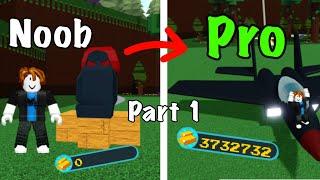 Roblox How to go from noob to pro in build a boat for treasure part1