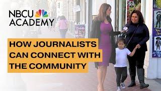 How to do Community-based Reporting - NBCU Academy 101