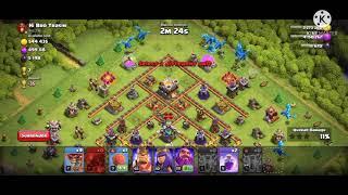 TH11 Best Attack Strategy with Electro dragons| Clash Of Clans| Sauron Games