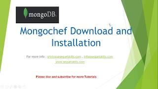 MongoDB Tutorial for Beginners | Mongochef Download and Installation