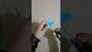 DIY easy paper gift flower idea || 2nd video day 14/15 challenge #shortfeed #trending #ytshorts